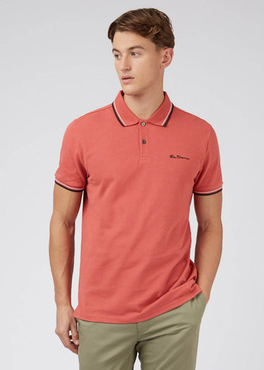 Ben Sherman Polo's Signature polo - raspberry