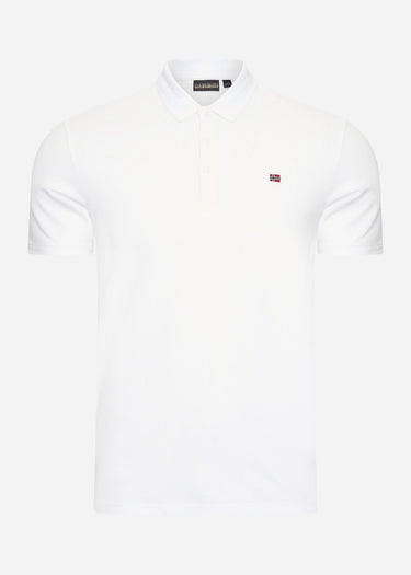 Napapijri Polo's Ealis ss sum - bright white