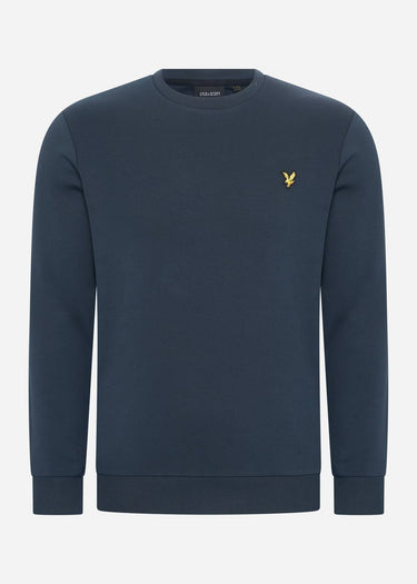 Lyle & Scott Truien Interlock crew neck sweatshirt - dark navy