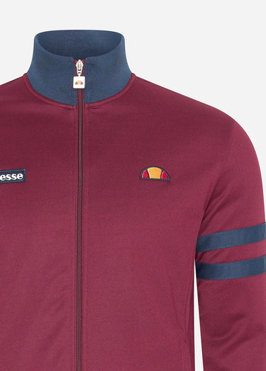 Ellesse Vesten Roma track top - burgundy