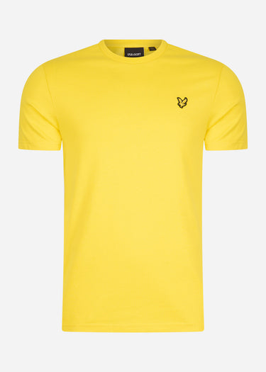 Lyle & Scott T-shirts Plain t-shirt - yellow scorch