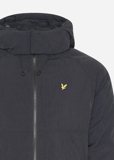 Lyle & Scott Jassen Padded puffer jacket - jet black