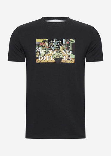 Weekend Offender T-shirts Stratford Avenue - Black