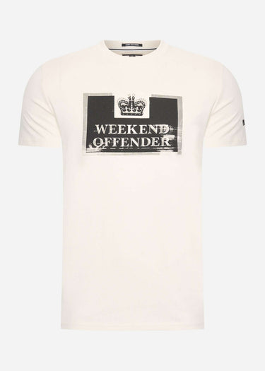Weekend Offender T-shirts Bonpensiero - ivory