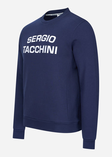 Sergio Tacchini Truien Reinaldo crew neck sweat - maritime blue