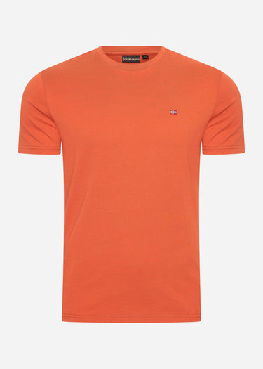 Napapijri T-shirts Salis ss sum t-shirt - orange burnt