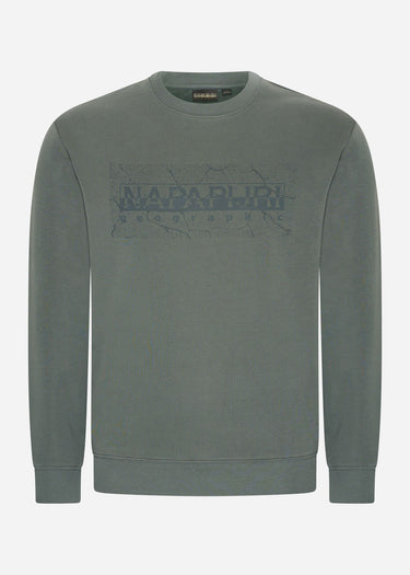 Napapijri Truien Albula crewneck sweater - green urban