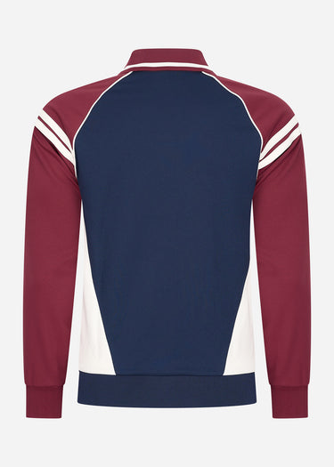 Sergio Tacchini Vesten New ascot track top - maritime blue tibetan red