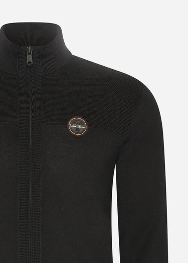 Napapijri Vesten Derri full zip vest - black