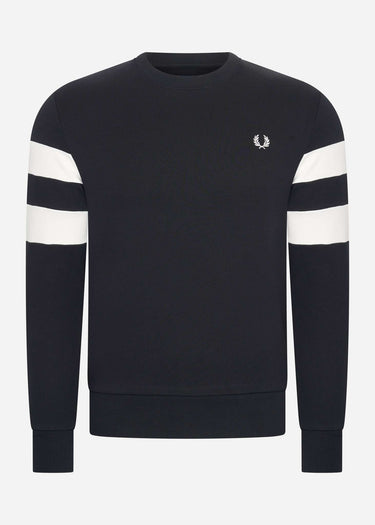 Fred Perry Truien Tipped sleeve - sweatshirt