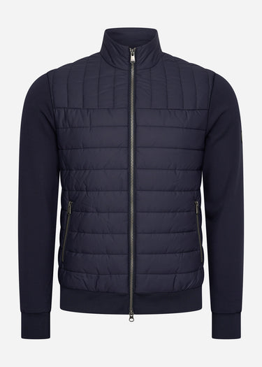 Barbour International Truien Counter quilted sweat - night sky