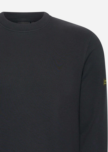 Barbour International Truien Outline badge crew - black