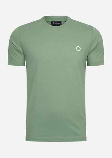 MA.Strum T-shirts SS icon tee - loden frost