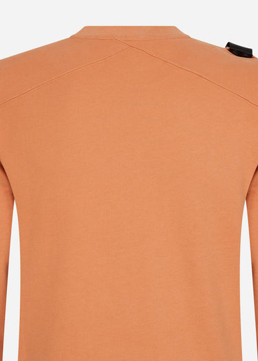 MA.Strum Truien Core crew sweat - coral gold