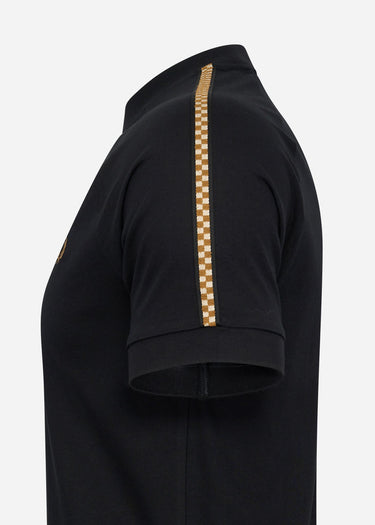 Fred Perry T-shirts Chequerboard t-shirt - black