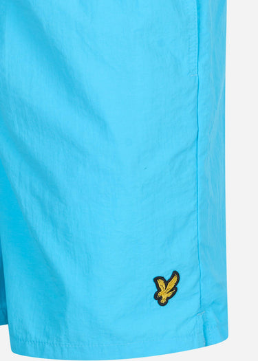 Lyle & Scott Zwembroeken Plain swim short - blue scorch