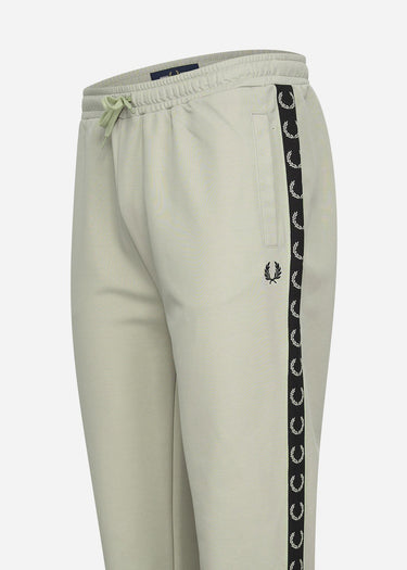 Fred Perry Broeken Seasonal taped track pant - light oyster black