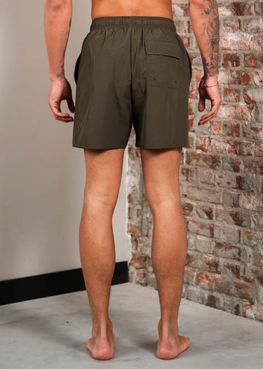 Lyle & Scott Zwembroeken Plain swimshort - olive