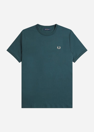 Fred Perry T-shirts Ringer t-shirt - petrol blue