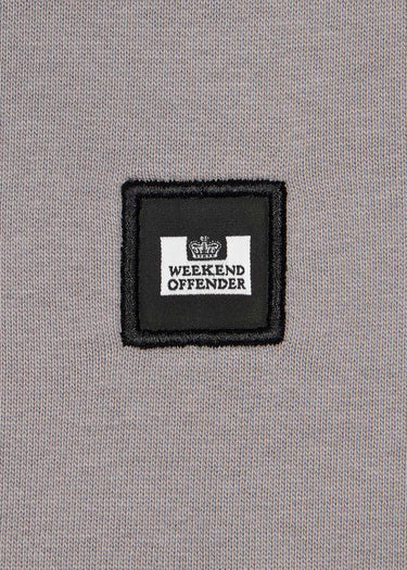 Weekend Offender Hoodies Ribbe - light grey