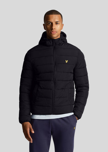 Lyle & Scott Jassen Lightweight puffer jacket - jet black