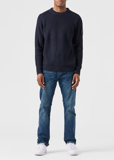 Weekend Offender Truien Couto - navy