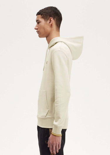 Fred Perry Hoodies Tipped hooded sweatshirt - oatmeal