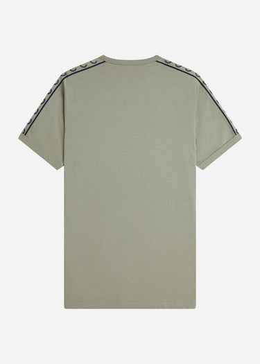 Fred Perry T-shirts Contrast tape ringer t-shirt - seagrass navy