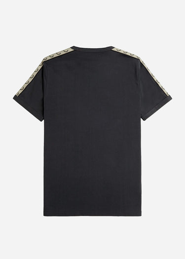 Fred Perry T-shirts Contrast tape ringer t-shirt - anchor grey black