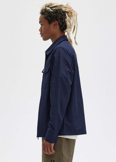 Fred Perry Overshirts A Zip overshirt - navy