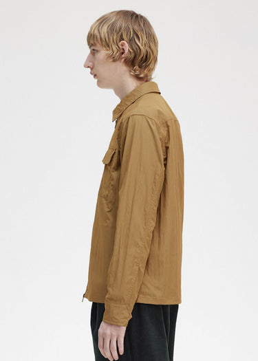 Fred Perry Overshirts Zip overshirt - shaded stone