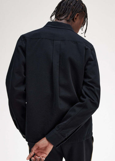 Fred Perry Overshirts Twill overshirt - black