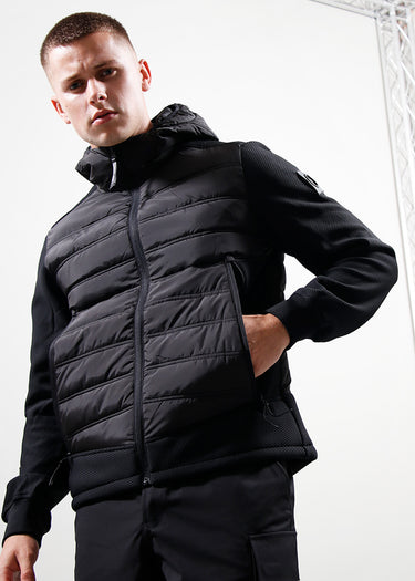 Marshall Artist Jassen Hybrid softshell jacket - black