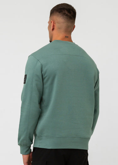 Marshall Artist Truien Siren crewneck - atlantic green