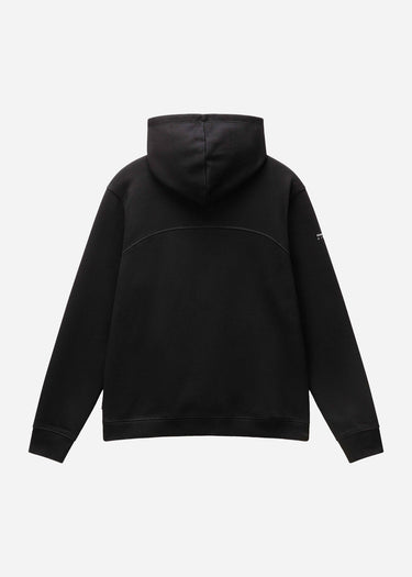 Napapijri Hoodies Badge halfzip hoodie - black