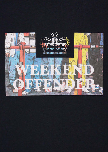 Weekend Offender T-shirts Bissel - navy