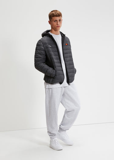 Ellesse Jassen Lombardy padded jacket - dark grey marl