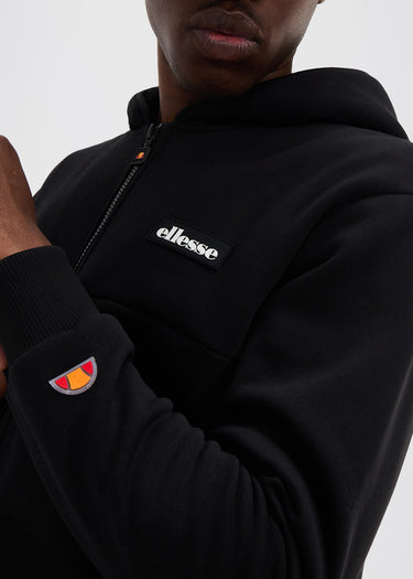 Ellesse Vesten Milleros full-zip hoody - black