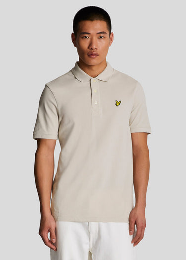Lyle & Scott Polo's Plain polo shirt - cove