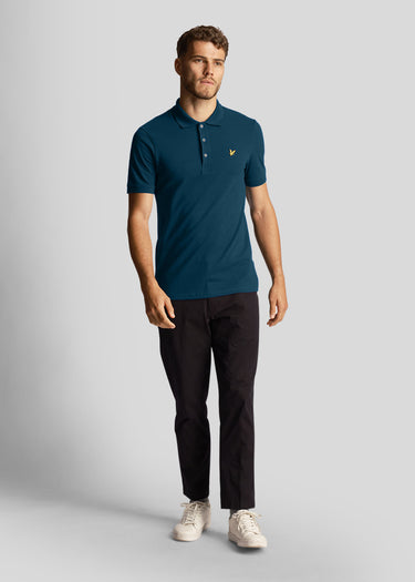 Lyle & Scott Polo's Plain polo shirt - apres navy