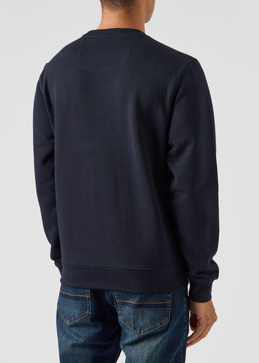 Weekend Offender Truien Vega - navy blue house check
