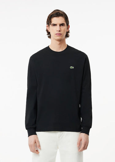 Lacoste T-shirts Longsleeve - black