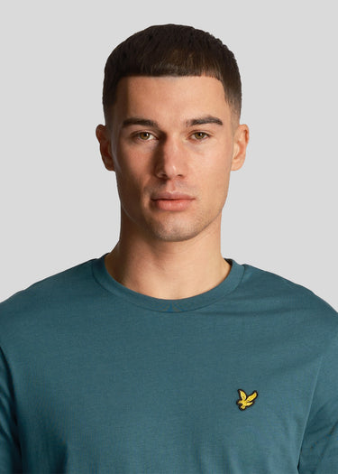Lyle & Scott T-shirts Plain t-shirt - malachite green