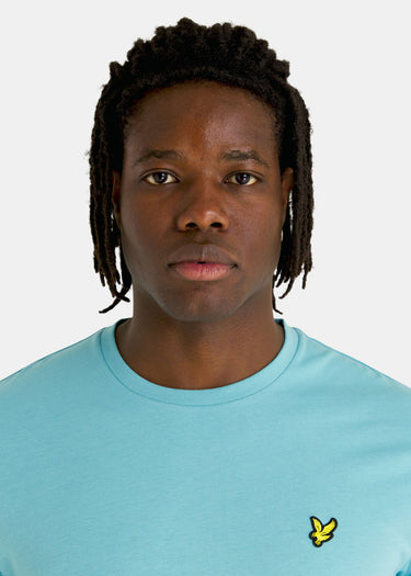 Lyle & Scott T-shirts Plain t-shirt - alpine sky