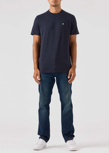 Weekend Offender T-shirts Diaz - navy blue house check