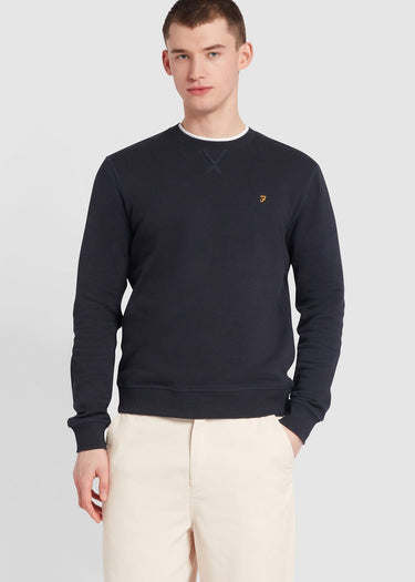 Farah Truien Sweatshirt tim new crew - true navy