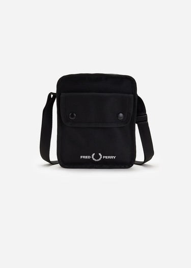 Fred Perry Tassen Branded side bag - black