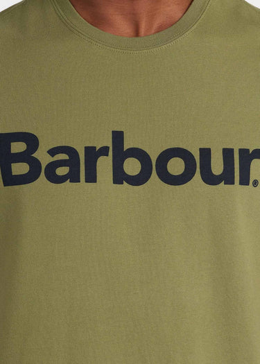Barbour T-shirts Logo tee - burnt olive