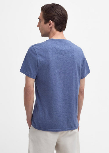Barbour T-shirts Tartan sports tee - chambray