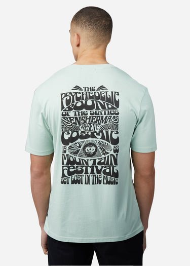 Ben Sherman T-shirts Festive poster tee - mint